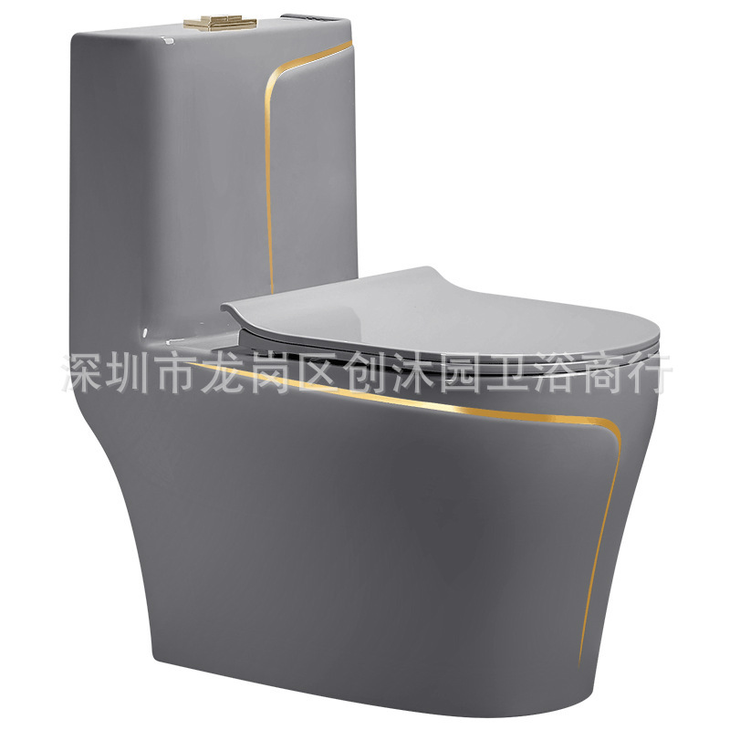 Inodoro de color comercio exterior cuentas fabricantes de inodoro al por mayor oro oro oro de Oriente Medio África inodoro cuadrado hilo de oro gris