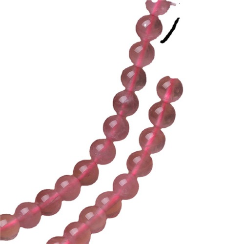 Natural crystal 8A horse powder loose beads DIY jewelry accessories Madagascar powder crystal semi-finished products wholesale