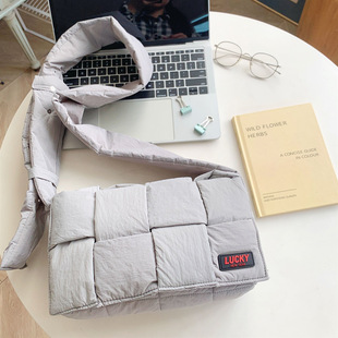 Foreign Trade Wholesale Inventory Last Order Live Supply Group Purchase Niche Fresh Literary Nylon Cotton Clothing Crossbody Bag Shoulder Bag