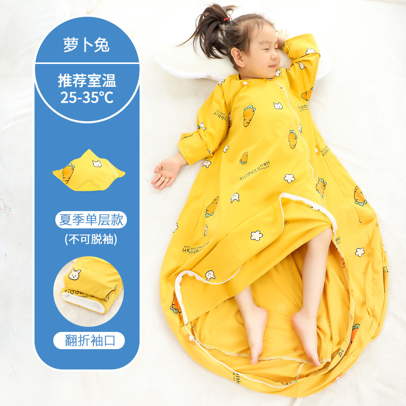 Kiểu một lớp thỏ Củ Cải (khuyến nghị nhiệt độ phòng 25-35 độ) / M (chiều dài áo 80cm)