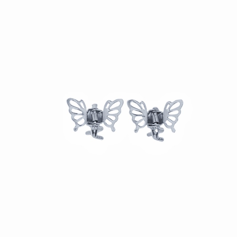 Mignon Papillon Métal Placage Griffes De Cheveux display picture 5