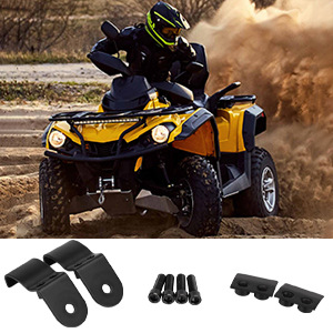 Cross-border hot selling UTV all terrain beach off-road vehicle auxiliary mirror reflector side mirror modified rearview mirror