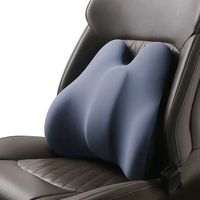 Adjustable Car Lumbar Cushion Waist support - lake-blue-regulator