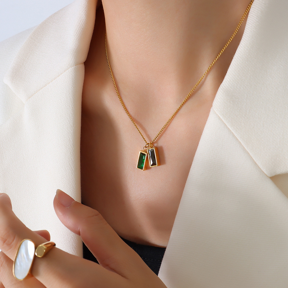 P263 gold necklace 40+5cm