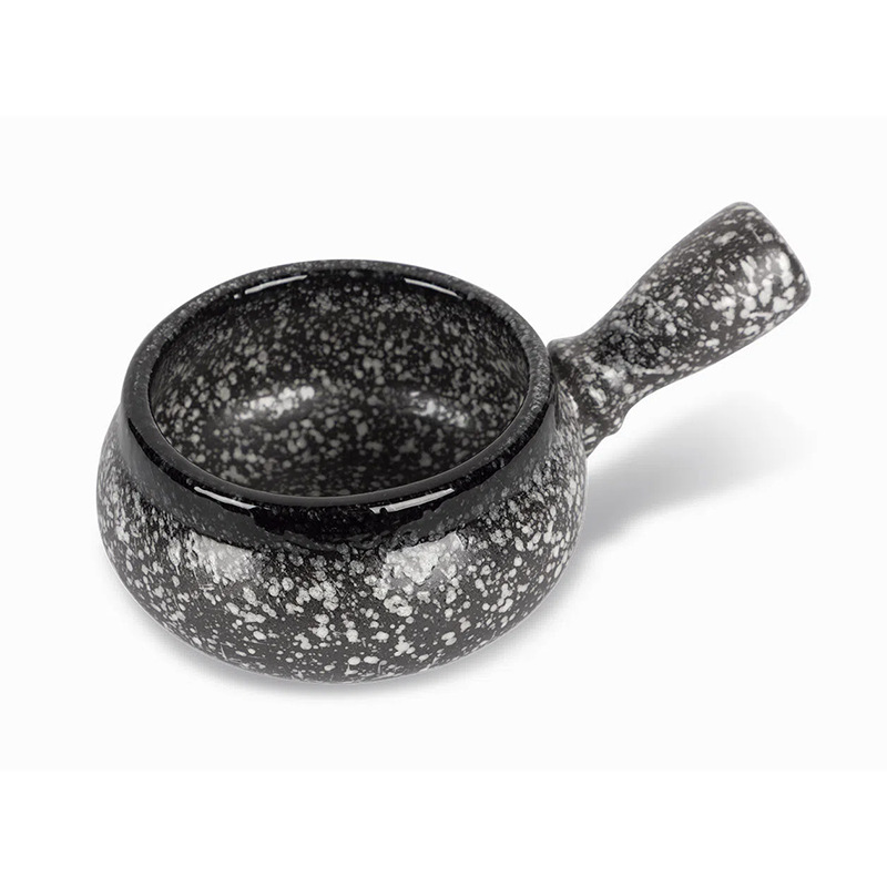 Acampar al aire libre barbacoa vajilla caliente para hornear tazón de cerámica con mango tazón de sopa tazón de arroz tazón de ensalada tazón de hogar con mango