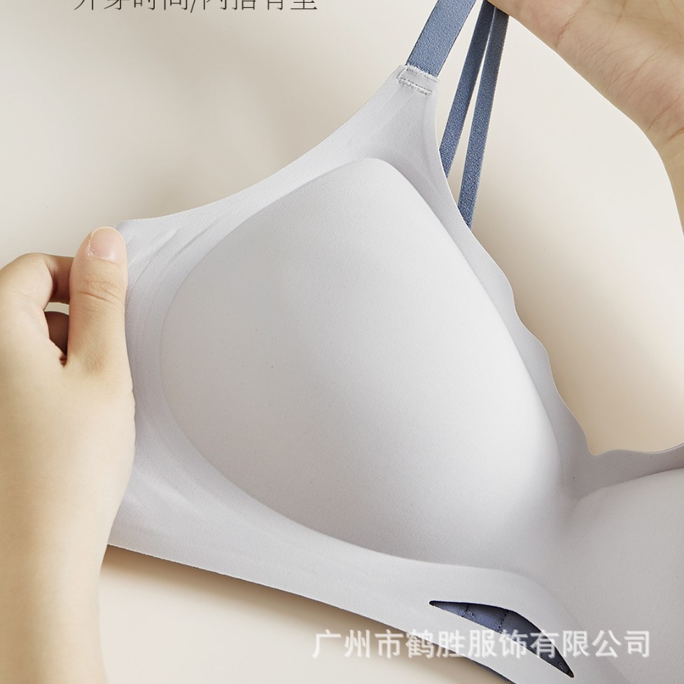 Venta directa de fábrica comercio electrónico transfronterizo Sudeste de Asia Vietnam Tailandia damas sin costuras sujetador de recogida lateral cómodo