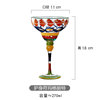 Wineglass, cup, hand painting