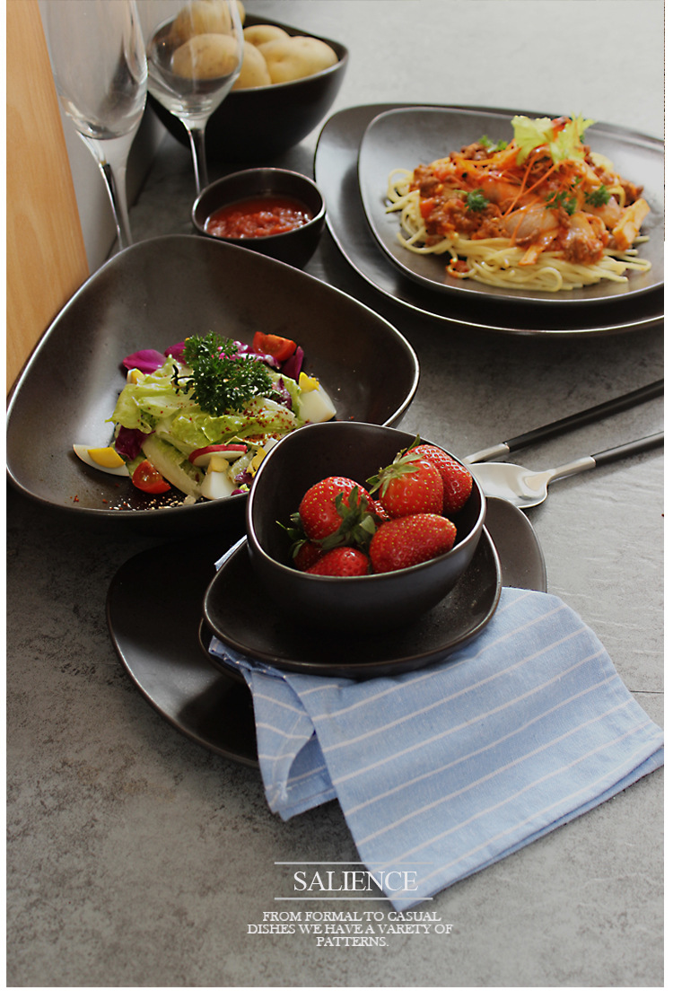 German ASA brand foreign trade porcelain plate, exotic tableware set, western style plate, Babylon classic model, original tail goods 