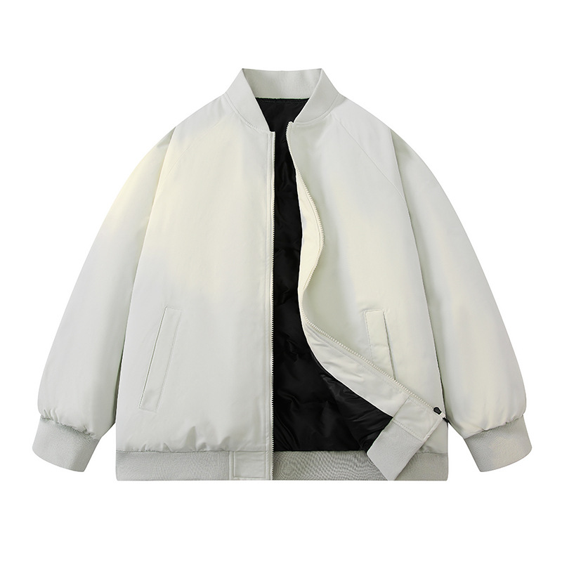 Chaqueta de bolsillo de plumón de alta gama, chaqueta de piloto estadounidense a prueba de viento, chaqueta de herramientas para hombres, otoño y invierno personalizados image 13