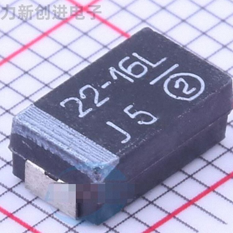 293D226X9016D2TE3描述22uF(226) ±10% 16V 钽电容