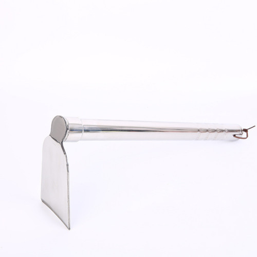 Stainless steel hoe household gardening tools dual-purpose hoe nail rake pickaxe flower planting vegetable weeding