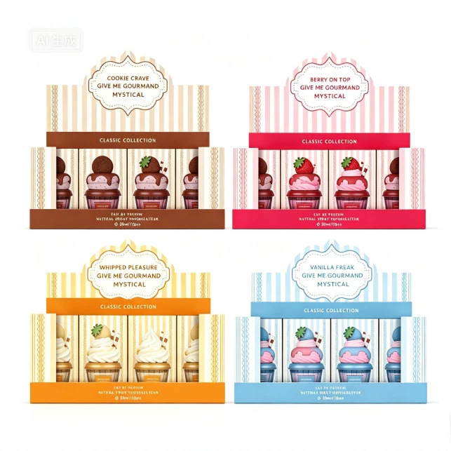 Cross-Border 30ml Popular Cake Ice Cream Perfume Long-Lasting Fragrance Middle East Vietnam Arabian Candy Cream