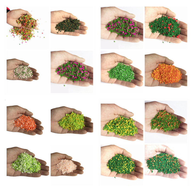 Innovative 30 g/bag sand table building model material DIY manual scene material bag tree powder grass powder terrain powder