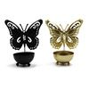 Cross -border Creative Iron Candle Metal Butterfly Butterfly Candle House Decoration Crafts Swing Candlestick