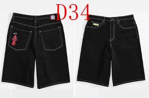 Comercio electrónico transfronterizo nuevo Polar Big Boy jeans blancos Hip Hop patrón de dibujos animados bordado jeans sueltos Y2K