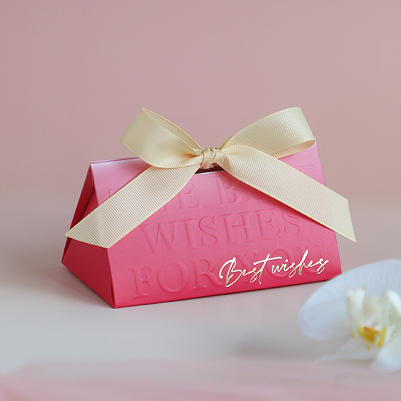 2025 新しい結婚式のキャンディー包装箱シュガーボックス結婚式紫グラデーションイン結婚式のキャンディーボックス英語エンボスボックス|undefined