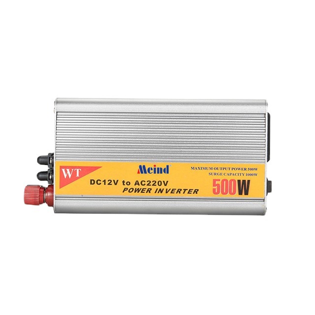 厂家正品 美诺迪逆变器500W 12V24V转220V车载电源转换器修正弦波