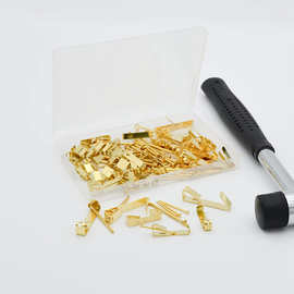 跨境图片挂钩带钉子墙壁挂钩图片挂钩专业石膏图片悬挂套件