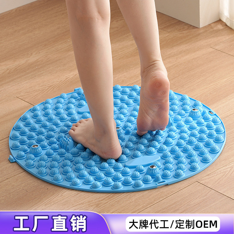 Finger Pressure Plate in stock Wholesale Foot Massage Mat Home Super Pain Foot Soles Round Foot Mat Toe Pressure Plate Oversized