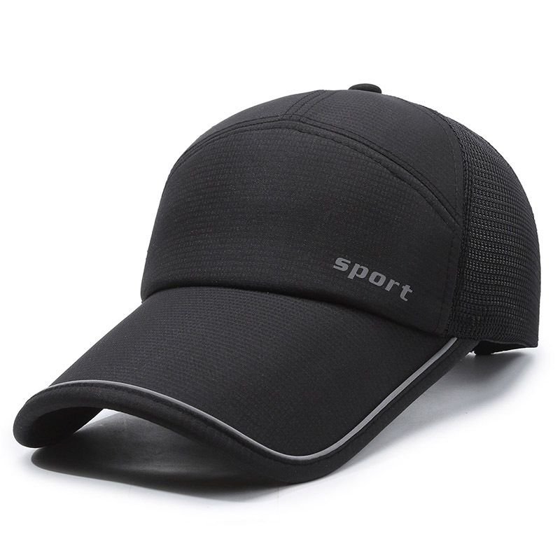 Baseball Cap For Men Breathable Mesh Sun Protection Summer Hat_voghion.com
