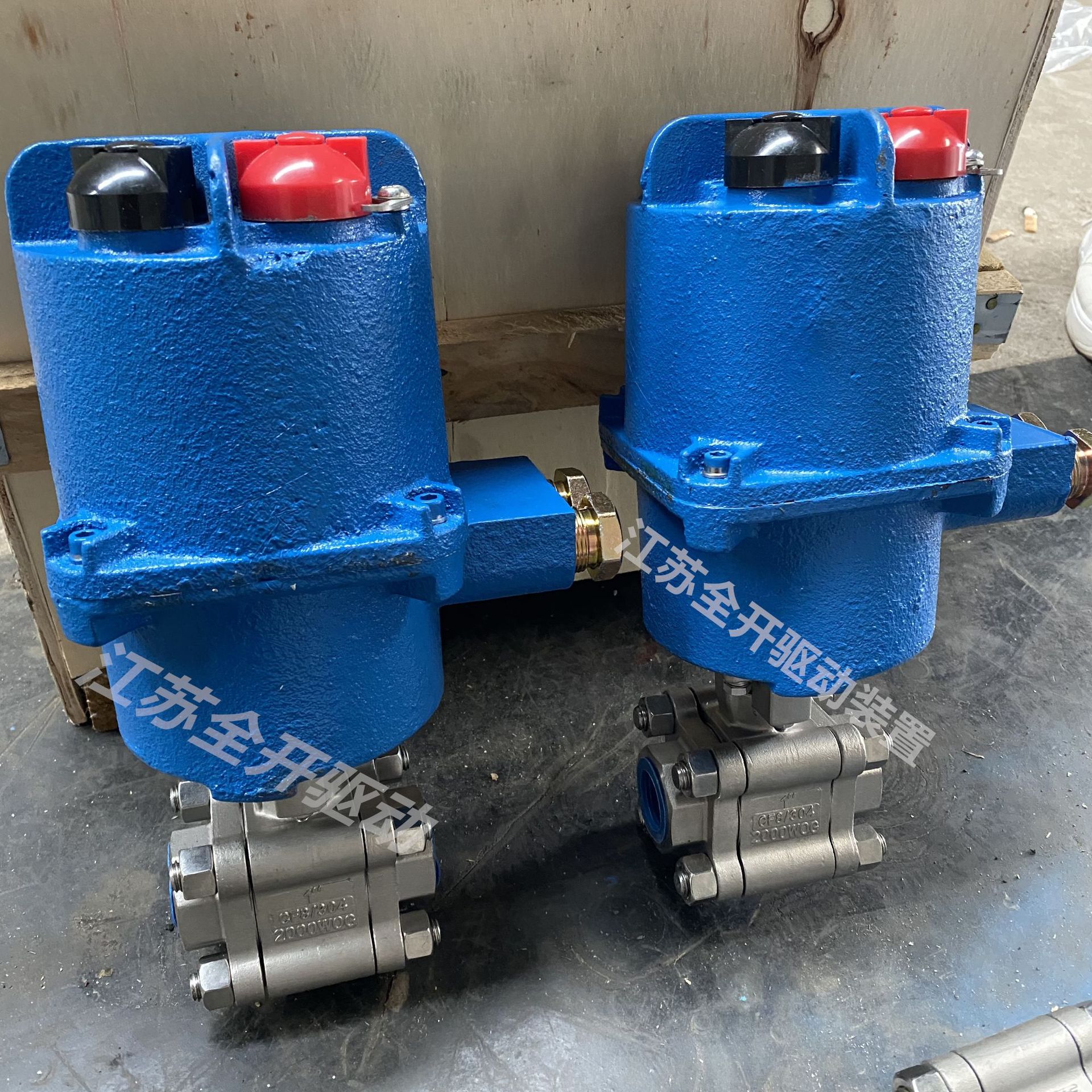 MGQI隔爆型电动球阀 MGQI-64P-DN25矿用螺纹电动隔爆型球阀