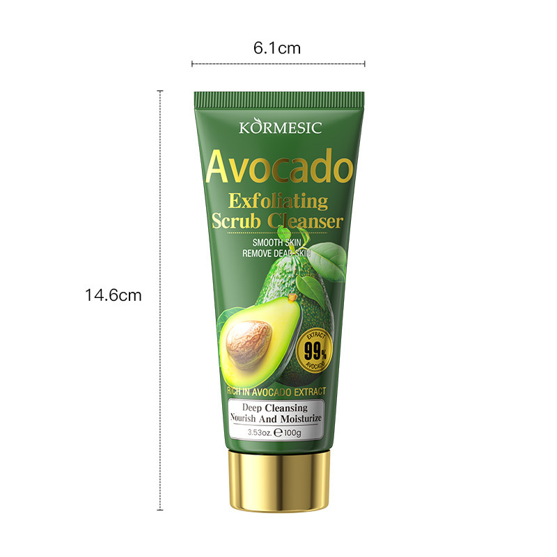 Limpiador Facial Exfoliante de Naranja VC KORMESIC para Cuidado Facial