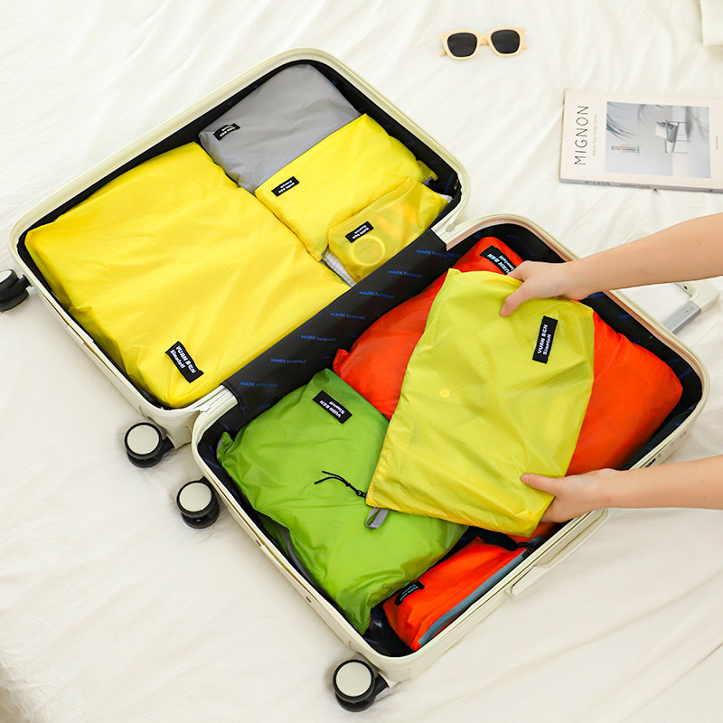 Cotton Travel Storage Bag, Clothing Packaging, Waterproof Portable Card Holder, Id Bag, Sundry Toiletry Bag, Business Trip Cosmetic Bag