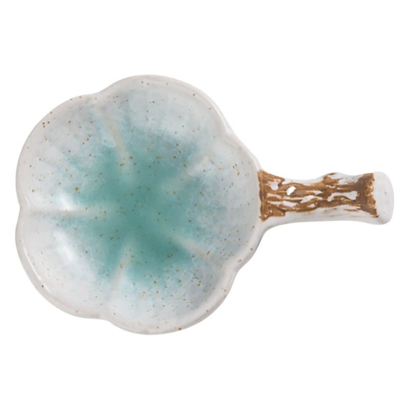 Керамическое блюдо в японском стиле для рук с соевым соусом Блюдо для уксуса Приправа Блюдо для закусок с ручкой Бытовая приправа Блюдо