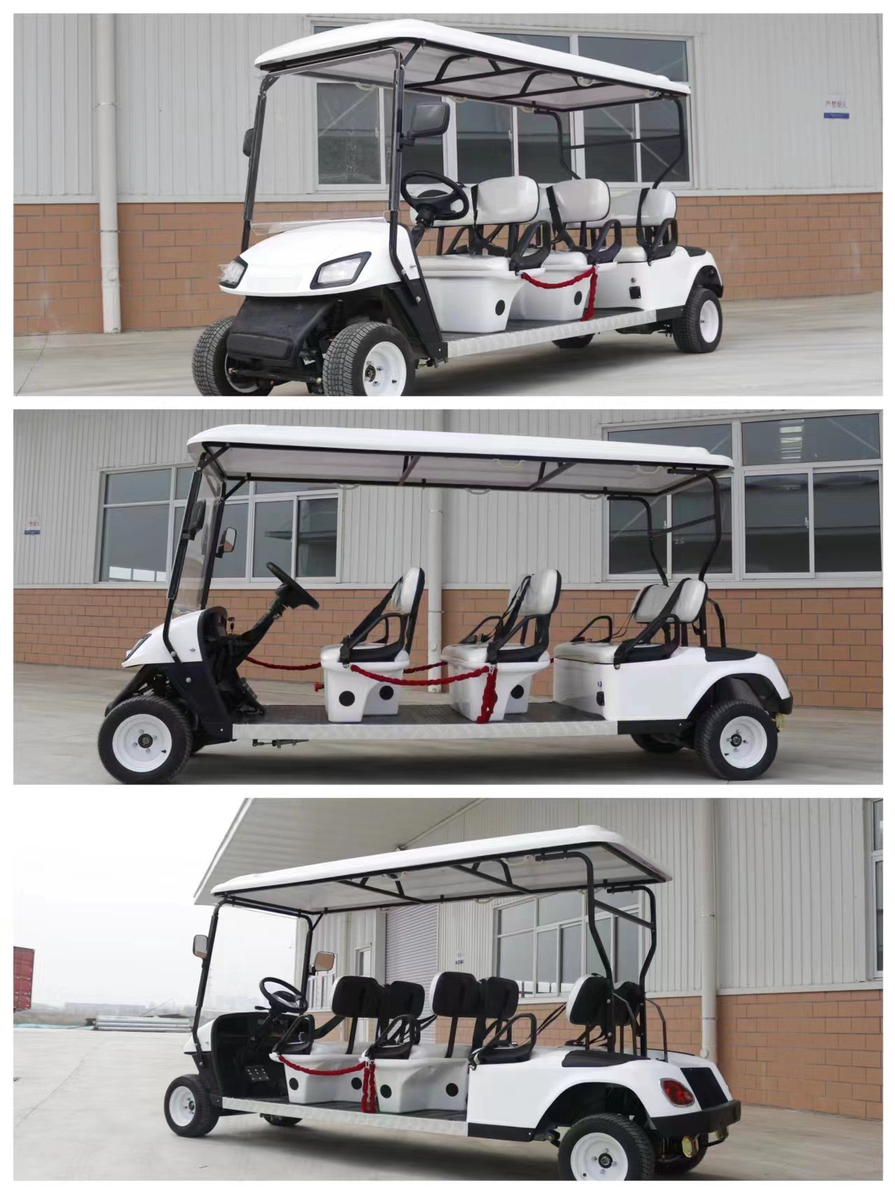 Golf Cart, Four-Wheel Sightseeing Vehicle, Hotel and B&B Property Viewing Tour Bus, Electric Sightseeing Car, Patrol Car