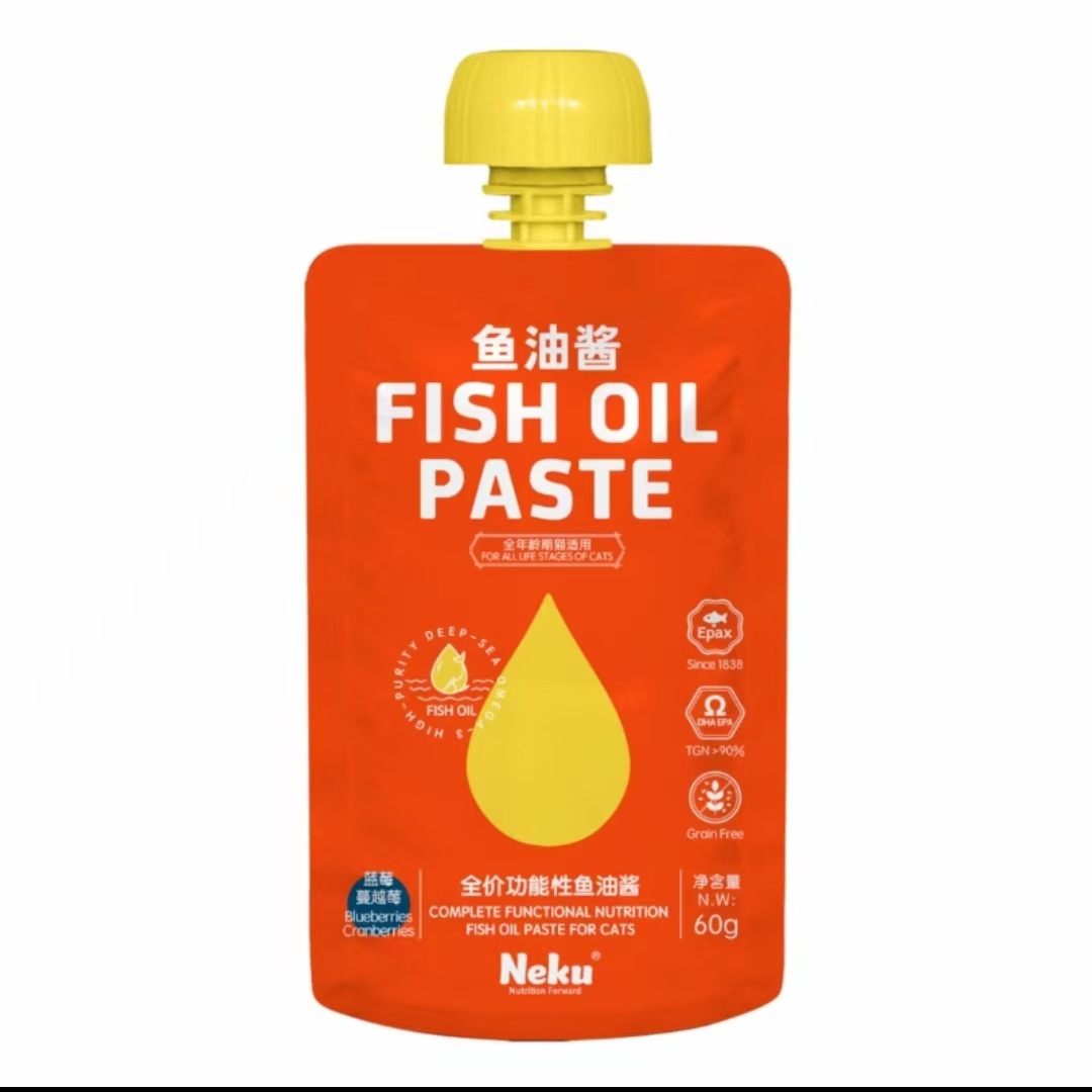 뉴 피쉬 오일 소스 블루베리 크랜베리 ​​60g 팩