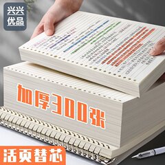厚手活替芯b 5横線バインダー紙26穴メッシュ本バインダーノート内芯取り外し可能a 4横線