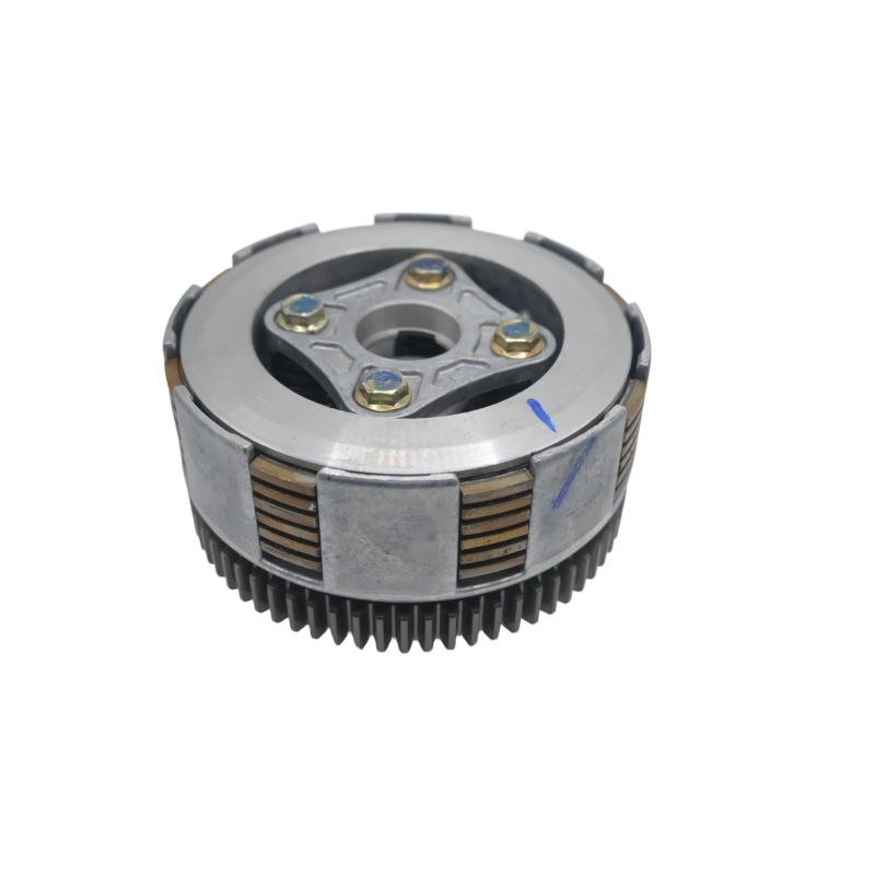 Motorcycle clutch assembly suitable for Zongshen W190 horizontal 190cc small drum assembly, clutch large gear