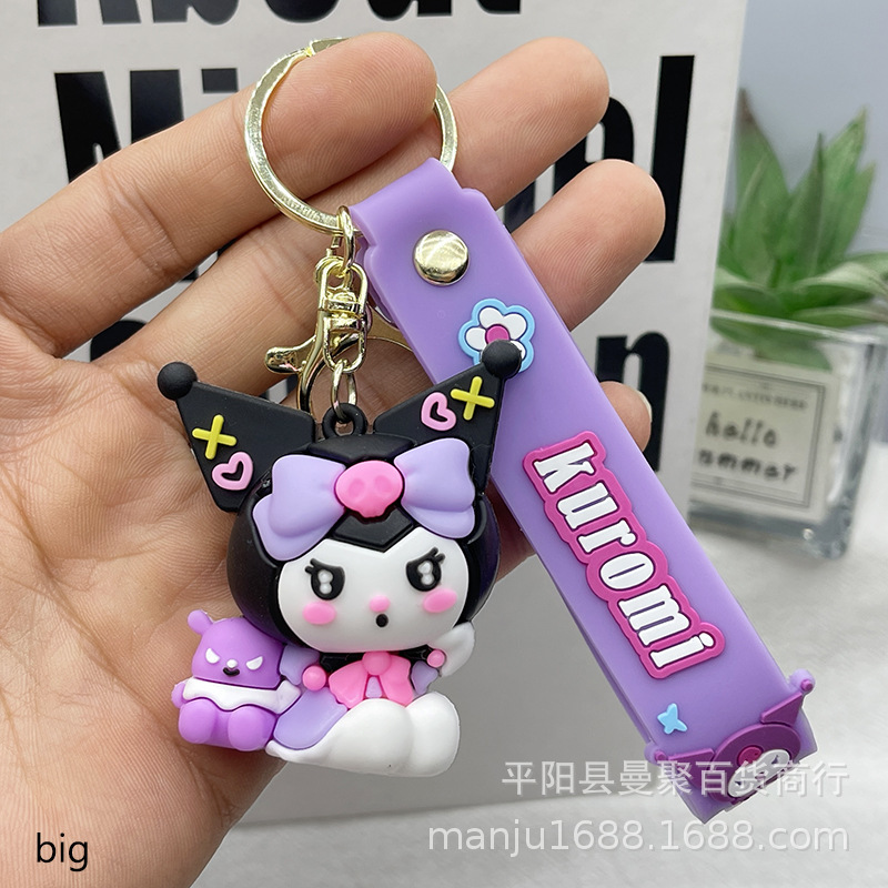 漫画キーホルダー Jiyikawa 人形ブラインドボックスかわいいサンリオスクールバッグペンダントソフトプラスチック人形卸売カスタマイズ|undefined