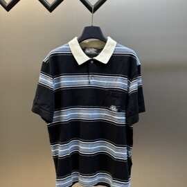 毒家版本现货高品质D家新款铃兰刺绣翻领polo短袖时尚百搭男女款T