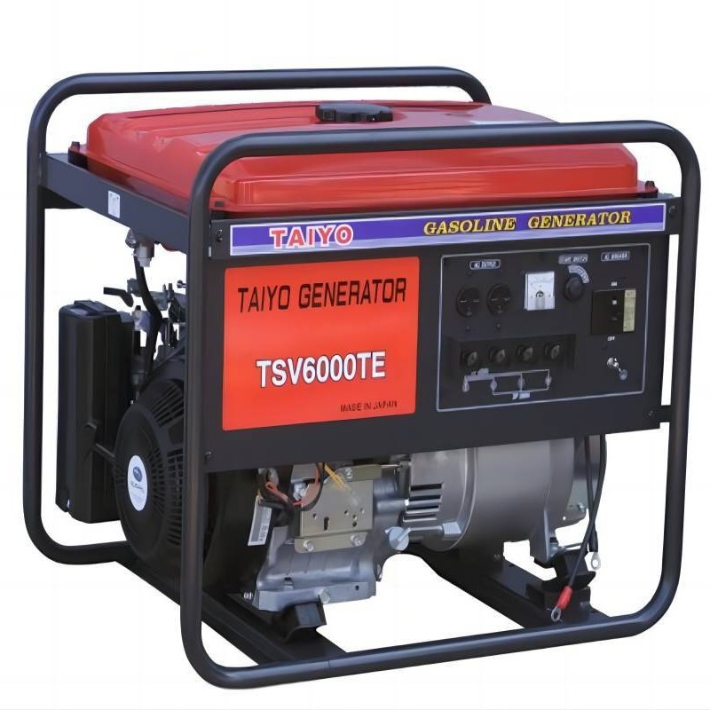 大洋品牌TSV6000TE小型家用应急5.0KVA汽油发电机组