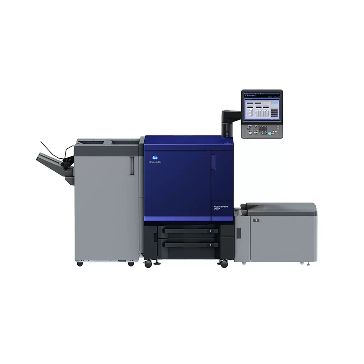 Nueva impresora de producción Konica Minolta A3 fotocopiadora digital de alta velocidad a color C4065 C4065P