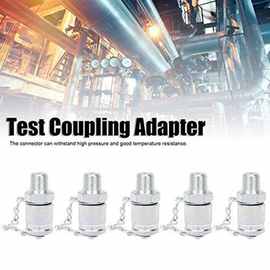 5个 颜色：图片色 材质：钢 液压测试接头 压力表仪器接头 包含：