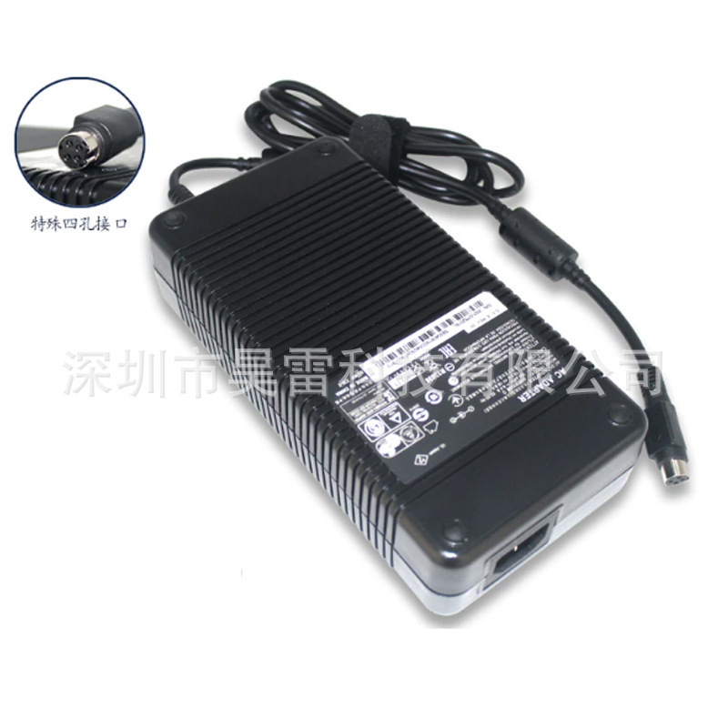 Suitable for Delta and MSI Sea King戟3 19.5V 16.9A power adapter ADP-330ABD 330W four-pin