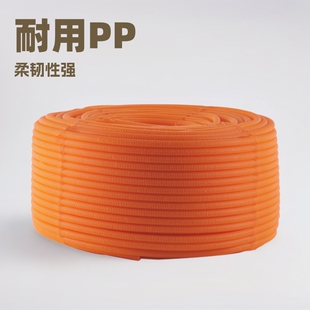 PP Flame Retardant New Energy Corrugated Pipe Corrosion Resistance Friction Resistance Full Specification Good Flexibility Plastic Single Wall Corrugated Pipe