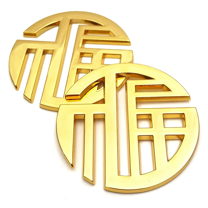 Легкий экстравагантный сплав благословения слово слово патч декоративный фруктовый лоток чайный поднос инкрустированный сплав diy праздничный аксессуар