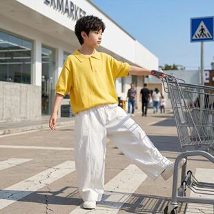 �ļ���ͯ�b�nϵ�SɫPOLO�������Lѝ���b2026�¿ͯ�к��r�����b