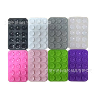 15 square double-sided suction cup silicone suction cup mobile phone holder 15 double-sided mobile phone suction cup silicone paste