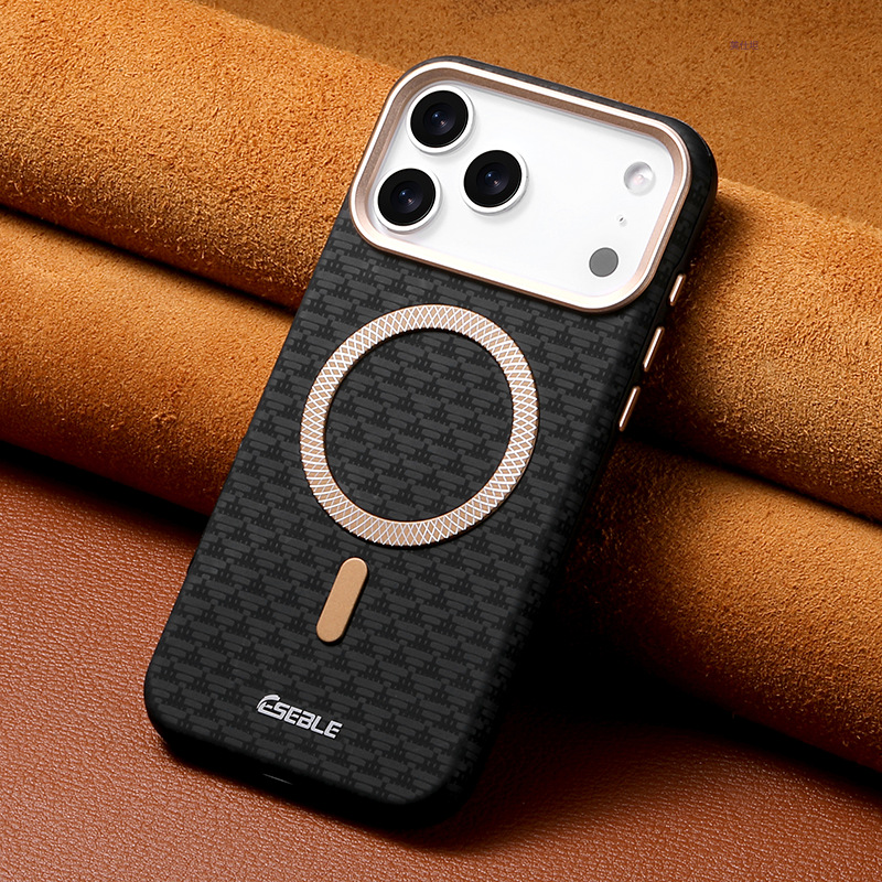 Ốp lưng da nam châm chống rơi cho iPhone 17 Pro Max, bảo vệ toàn diện các dòng 16/15/14/13 — [Mẫu tam giác màu nâu Mocha ★ Da từ tính], [Mẫu tam giác màu đen ★ Da từ tính], [Mẫu tam giác màu xanh ★ Da từ tính], [mẫu tam giác màu đỏ ★ Da từ tính] chi tiết 8