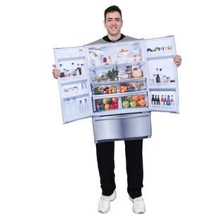 Spot New Halloween Costumes Creative Smart Refrigerator Character Performance Costumes Party Bar Cosplay