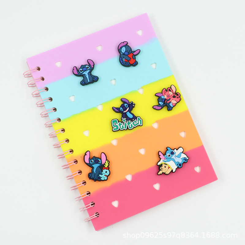 Cross-border DIY silicona Stie Zi cuaderno de mano de alto valor facial creativo tendencia cuaderno lindo simple descompresión cuaderno