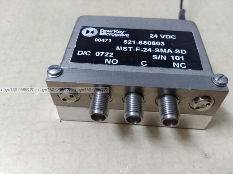 原装 DOWKEY MICRWAVE 微波射频开关 24V MST-F-24-SMA-SD 101