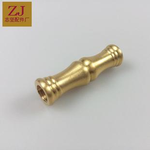 Pure Brass M10 Inner Tooth Tube, Bean-Shaped Two-Way and Three-Way 10.5 Connector, Bamboo-Shaped Connector, Lighting Accessories
