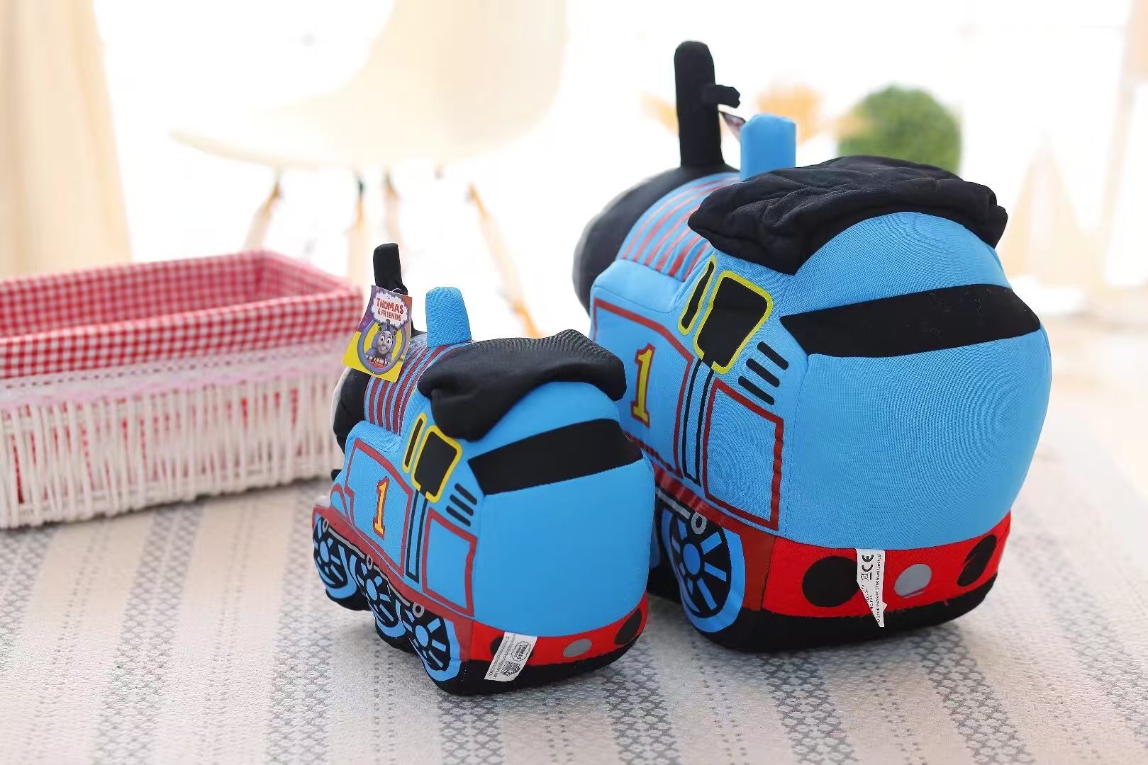 Thomas the Train Plush Toy Pillow Children's Birthday Gift Short Plush Selection