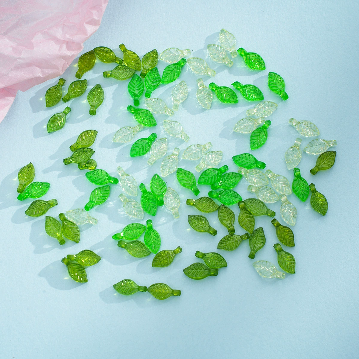Оптовая продажа дикие пластиковые акриловые листья подвески DIY ожерелье браслет серьги аксессуары