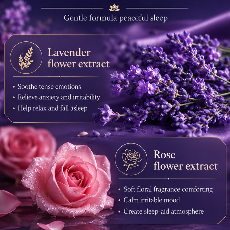 Amazon Hot Sale KORMESIC Lavender Sleep Patches Sleep Patches Cuidado nocturno Comercio exterior transfronterizo